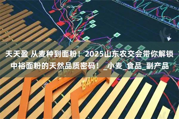 天天盈 从麦种到面粉！2025山东农交会带你解锁中裕面粉的天然品质密码！_小麦_食品_副产品